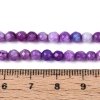 224g Jadeit kamień naturalny fasetowany 4-4,5mm pasmo 37cm